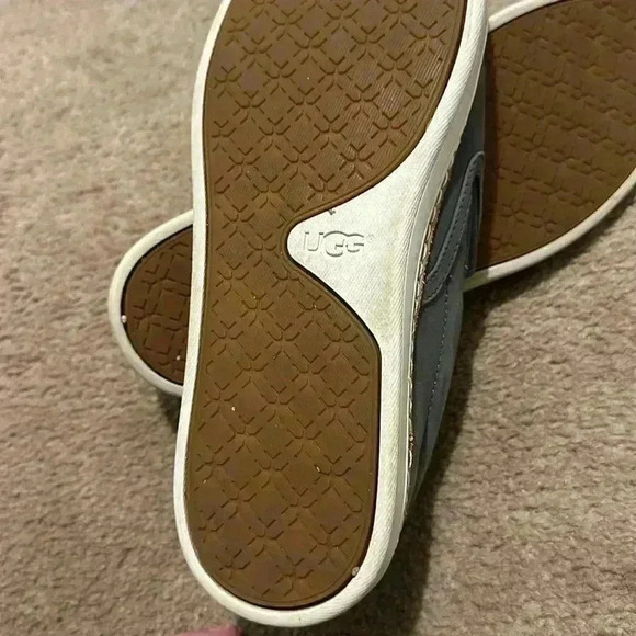 Ugg suede slip on shoes - Picture 3 of 6